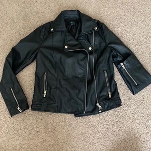 Forever 21 Black Faux Leather Jacket